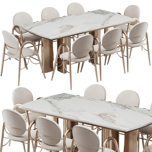 Dinning chair and table285