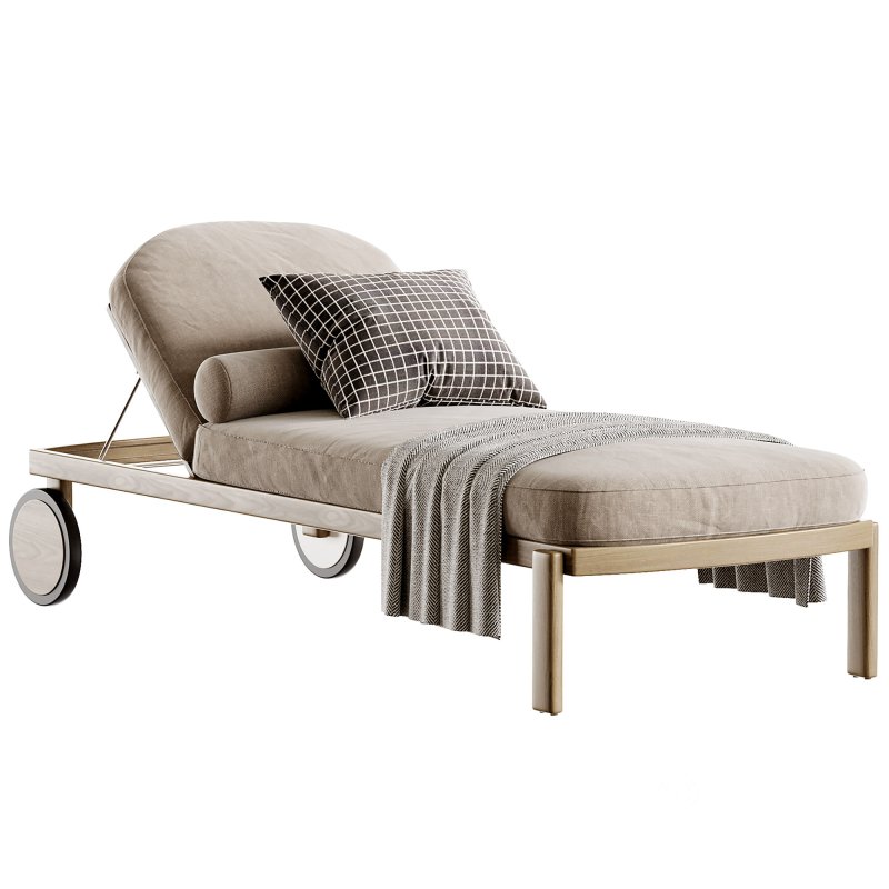 Cove Teak Sun Lounge Image 4