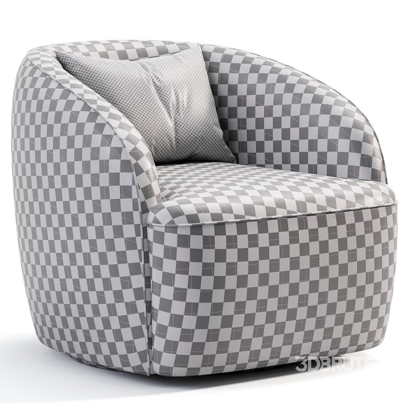 Alma Swivel Lounge Chair Image 5