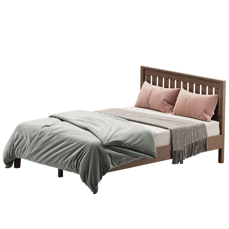 Deluxe Wood Platform Bed Image 4