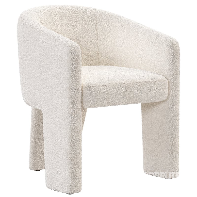 Edenton Upholstered Back Arm Chair Image 1