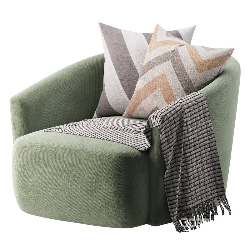 Four Hands Chloe Swivel Chair Image 2