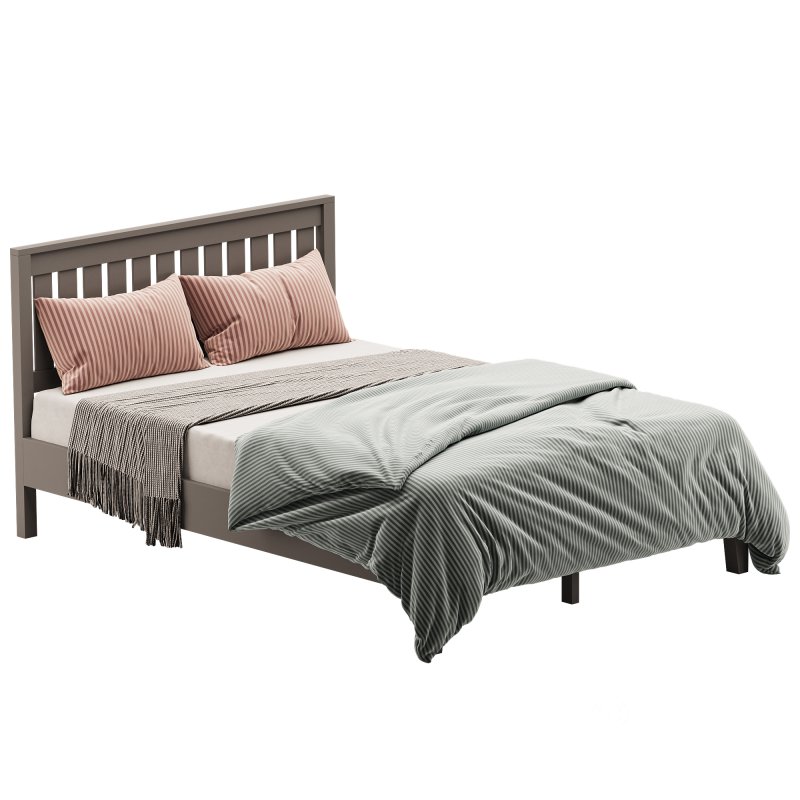 Deluxe Wood Platform Bed Image 5