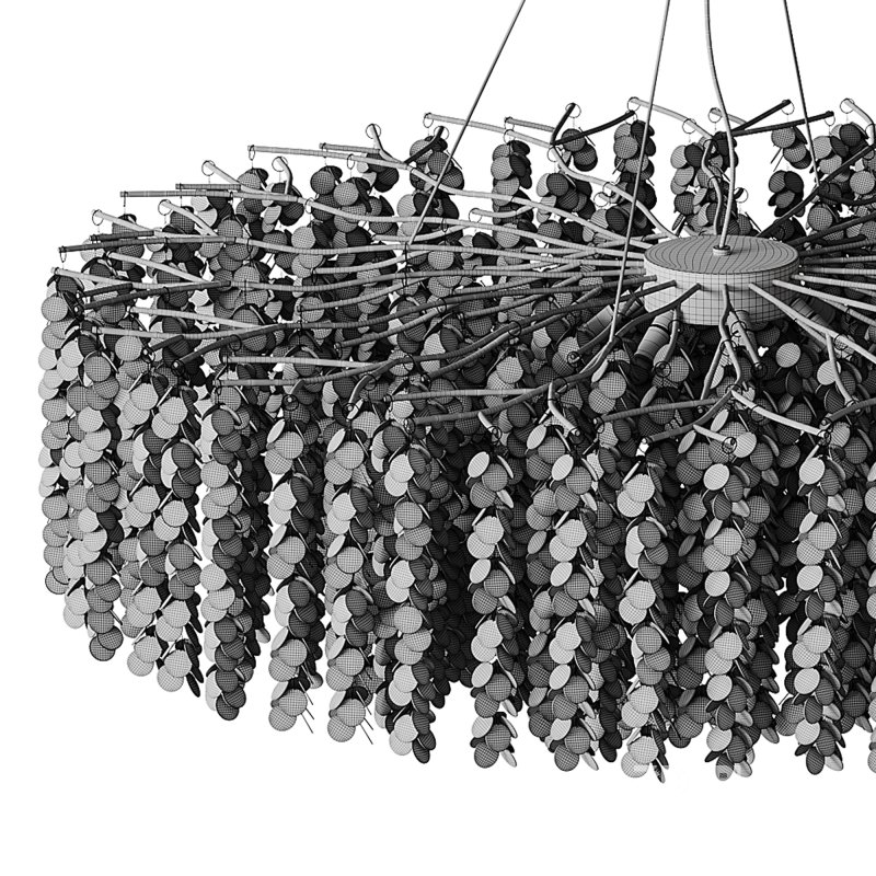 Hanging_chandelier_MODESTYLE_MS21071300_GD_light Image 15