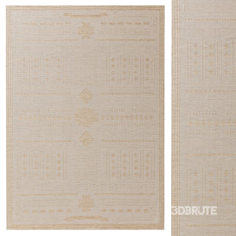 Outdoor Rug Bronco Cream 07 Image 1