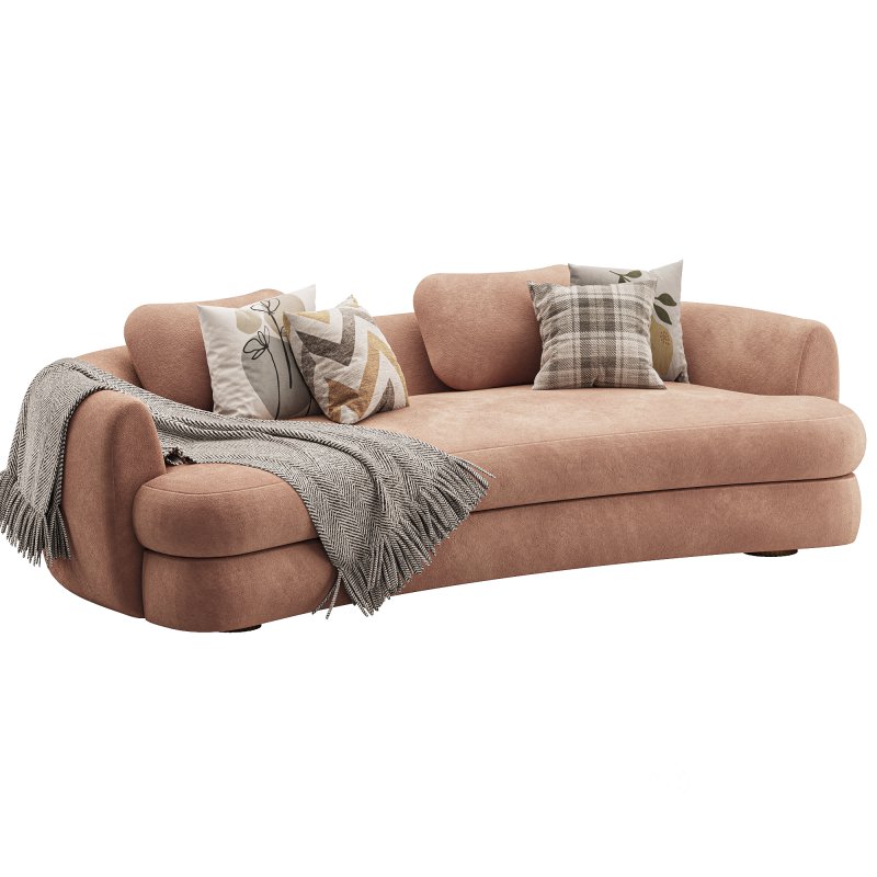 Sennen Curved Sofa Image 2