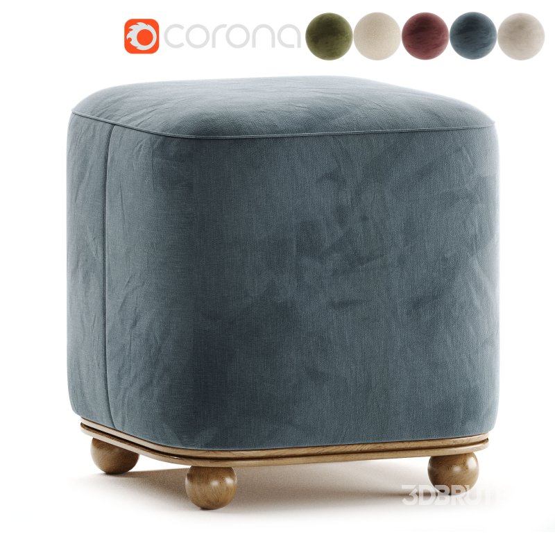 Arie Ottoman Pouf Image 5