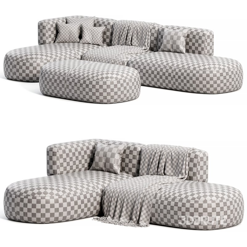 Patricia Urquiola 553 Bowy Sofa Image 7