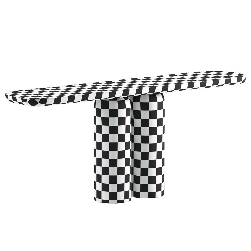 Cupola Carved Console Table Image 8