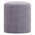 Nordic clothing store lamb round sofa low stool - Thumbnail 4