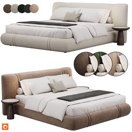 EMBER Bed By Max Divani