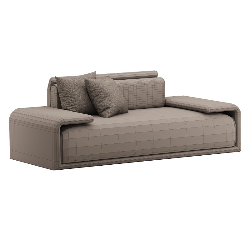 Modern Dark Grey Upholstered Image 3