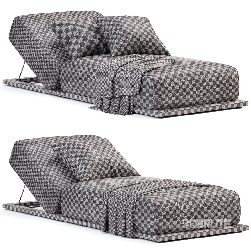 Claud Open Air Meridiani Relax Sunlounger Image 5