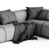 Suiseki Sofa cod SUI16DX composition - Thumbnail 1