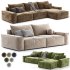 Casa Chaise Lounge Sofa - Thumbnail 1