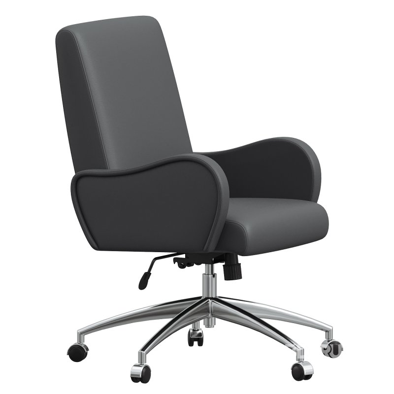 Bernhardt Patterson Office Chair in Black Image 2