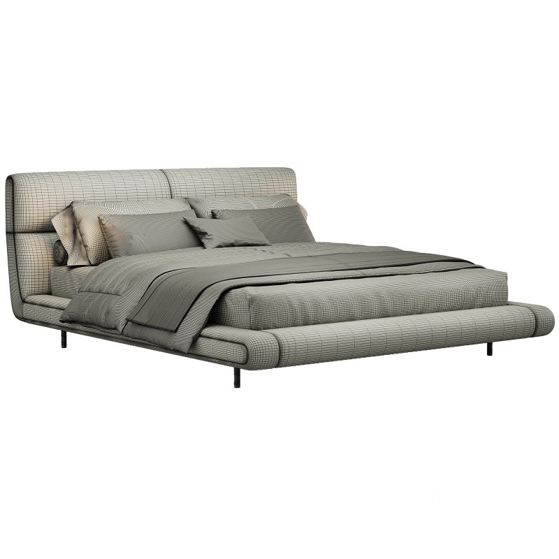 Sharo Double bed 180 By Cantori Image 3