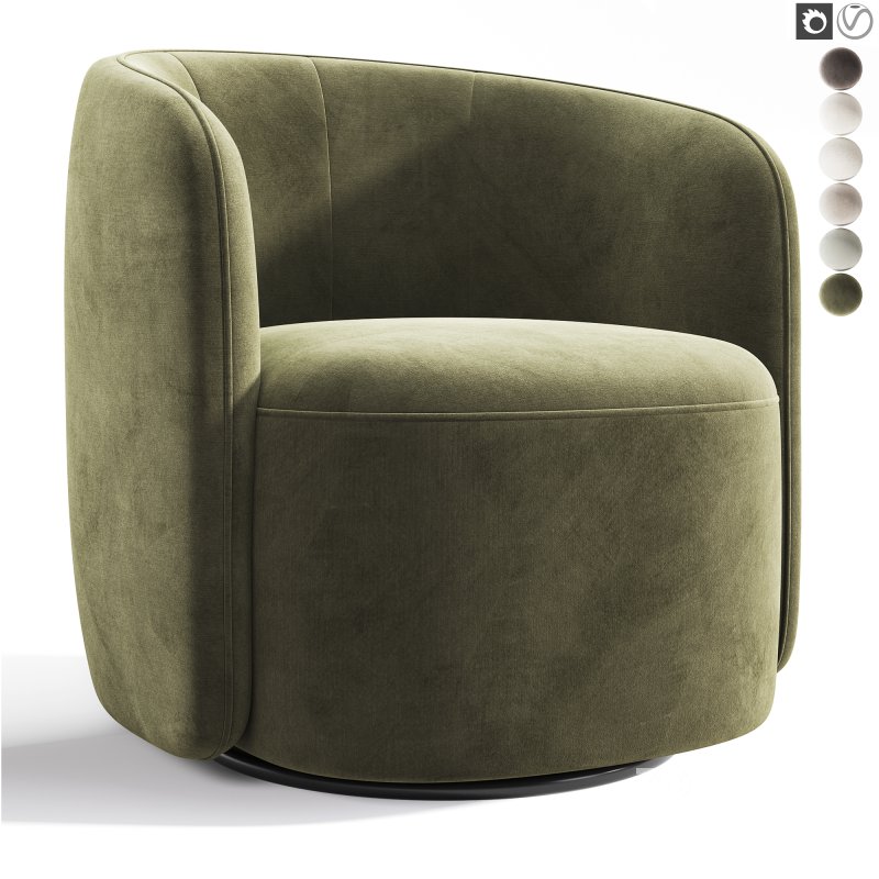 Swivel Armchair Manik By Divan.ru Image 4