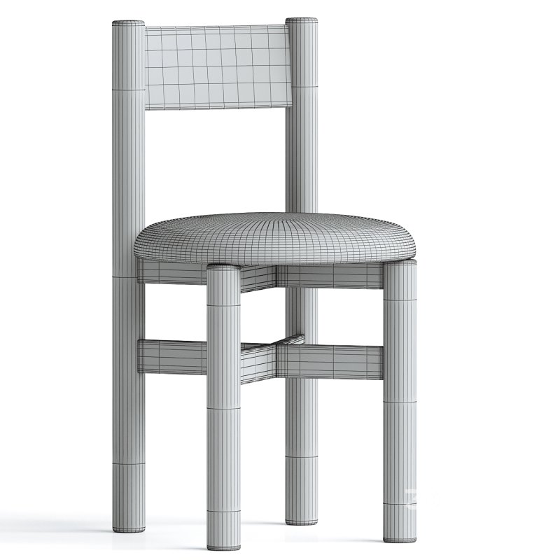 Teddy Dining Chair – Warm Oak Image 2