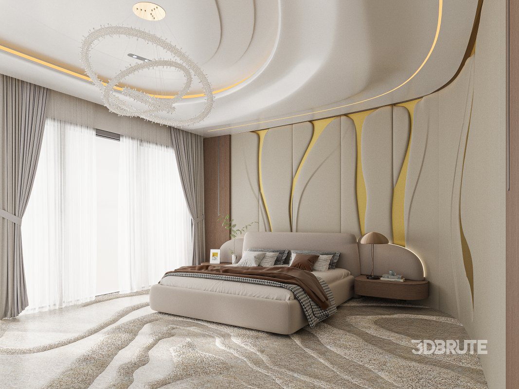 Modern bedroom Image 1