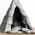Child’s teepee White Angel Set - Thumbnail 2