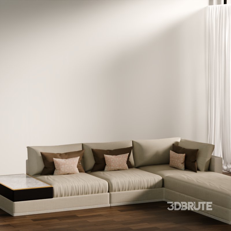 d objects and materials for painless editing.• Origin placed at floor level, centered, so it drops right onto your scene grid. Image 3