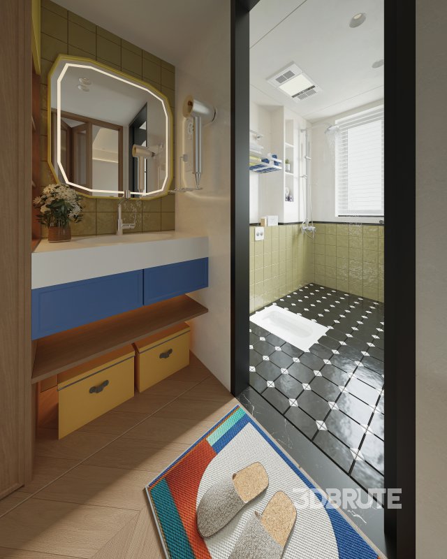 Bauhaus modern living room Image 10