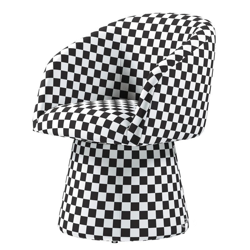 Kyo Upholstered Barrel Chair Image 8