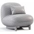 Elvit Cozy Ivory Armchair - Thumbnail 5