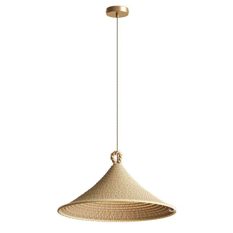 Vintage Cone Pendant Lamp Image 3