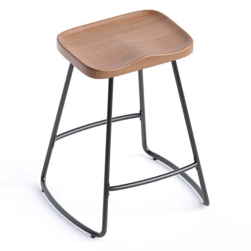 Rodriques Counter Stool with Metal Frame Image 4