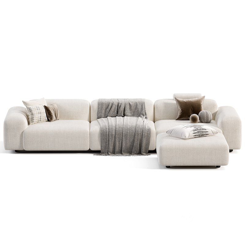 Soft Modular Sofa Image 5
