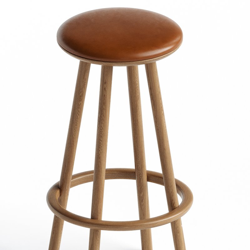 OVO Bar Stool Upholstered Image 2
