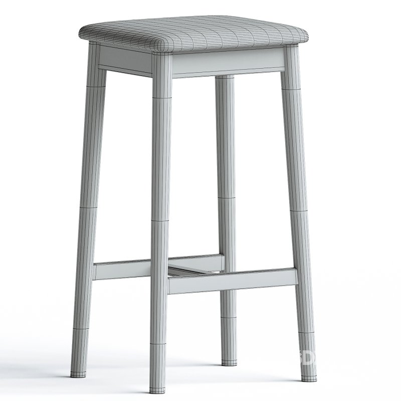 WHITE 135 BAR STOOL BY HARRI KOSKINEN Image 1