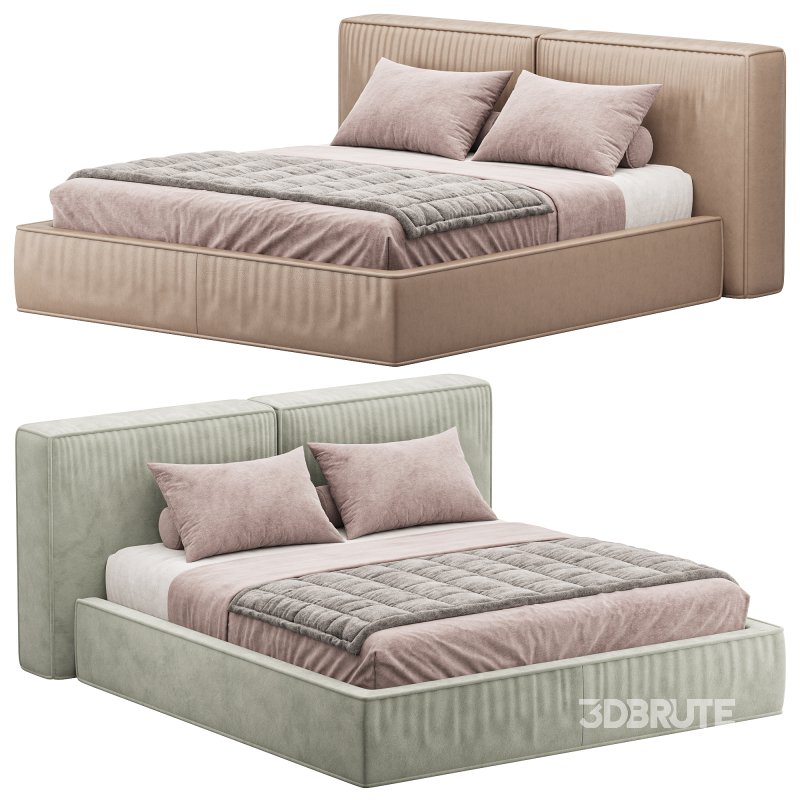 Double bed Flann by Ditre Italia Image 1
