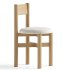Teddy Dining Chair – Warm Oak - Thumbnail 1