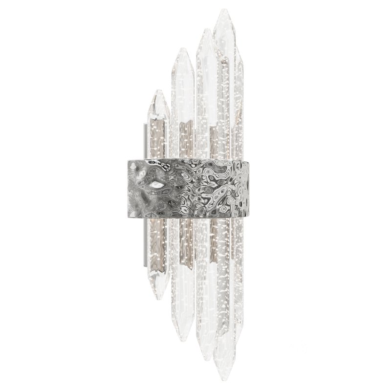 Sconce glass transparent chrome 62GDW-920-500CH Image 5
