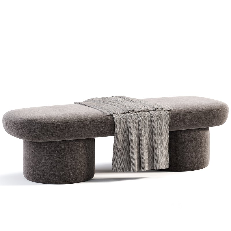 Cloud Sculptured Ottoman Image 5