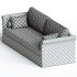 Milano Bedding JACK CLASSIC Fabric sofa bed - Thumbnail 2