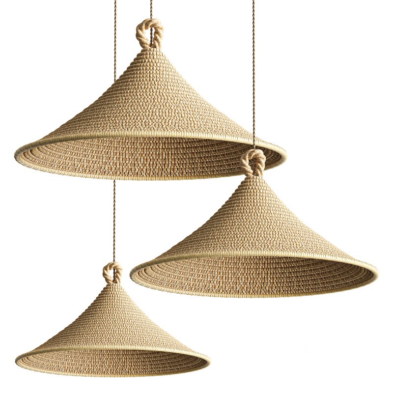 Vintage Cone Pendant Lamp Image 5