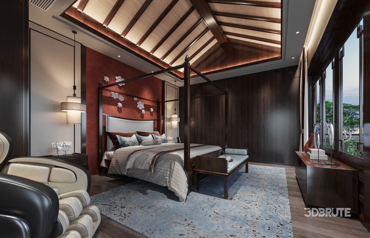 Chinese bedroom146 Image 2