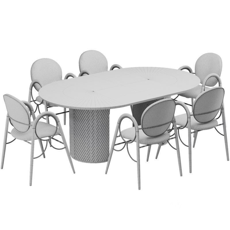Dinning chair and table284 Image 6