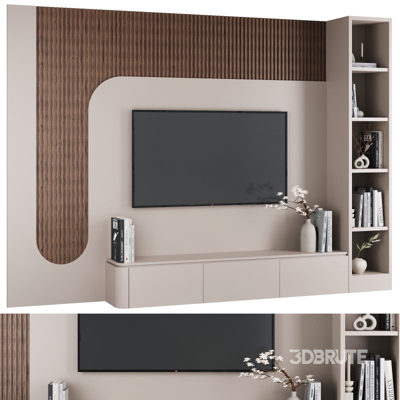 TV wall decor set34 Image 1