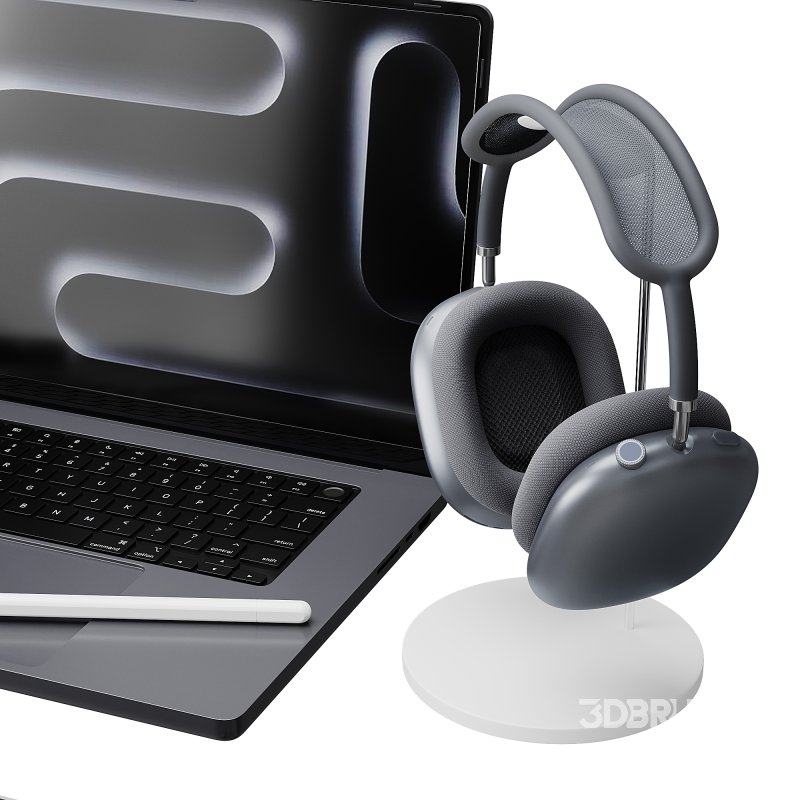 Set of Apple equipment 01 Image 8