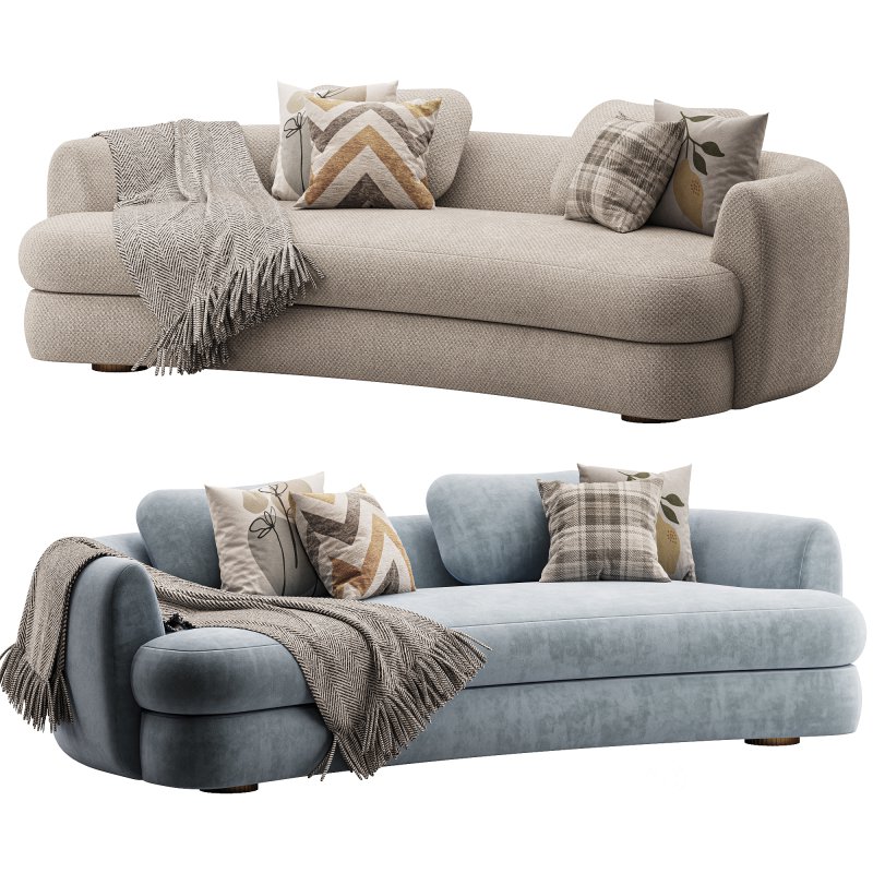 Sennen Curved Sofa Image 1