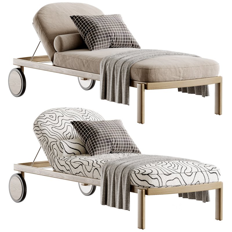 Cove Teak Sun Lounge Image 2