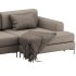 Corner sofa Edwin Velvet Terra - Thumbnail 15