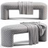 Mira Bench Pouf By Trithouse - Thumbnail 6