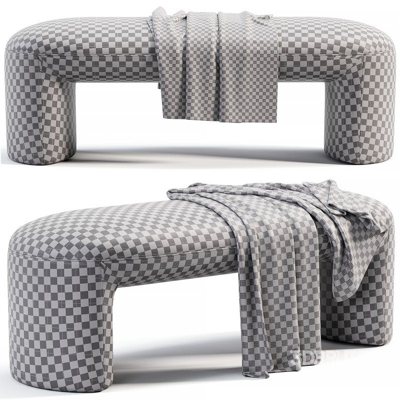 Mira Bench Pouf By Trithouse Image 6