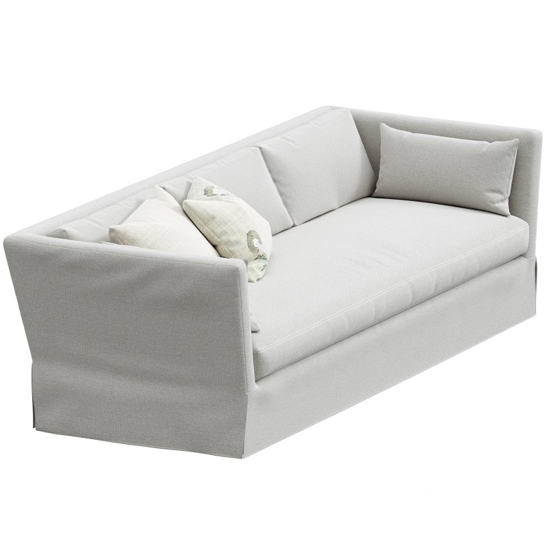 BELGIAN SHELTER ARM SLIPCOVERED 9Luxe SOFA Image 1